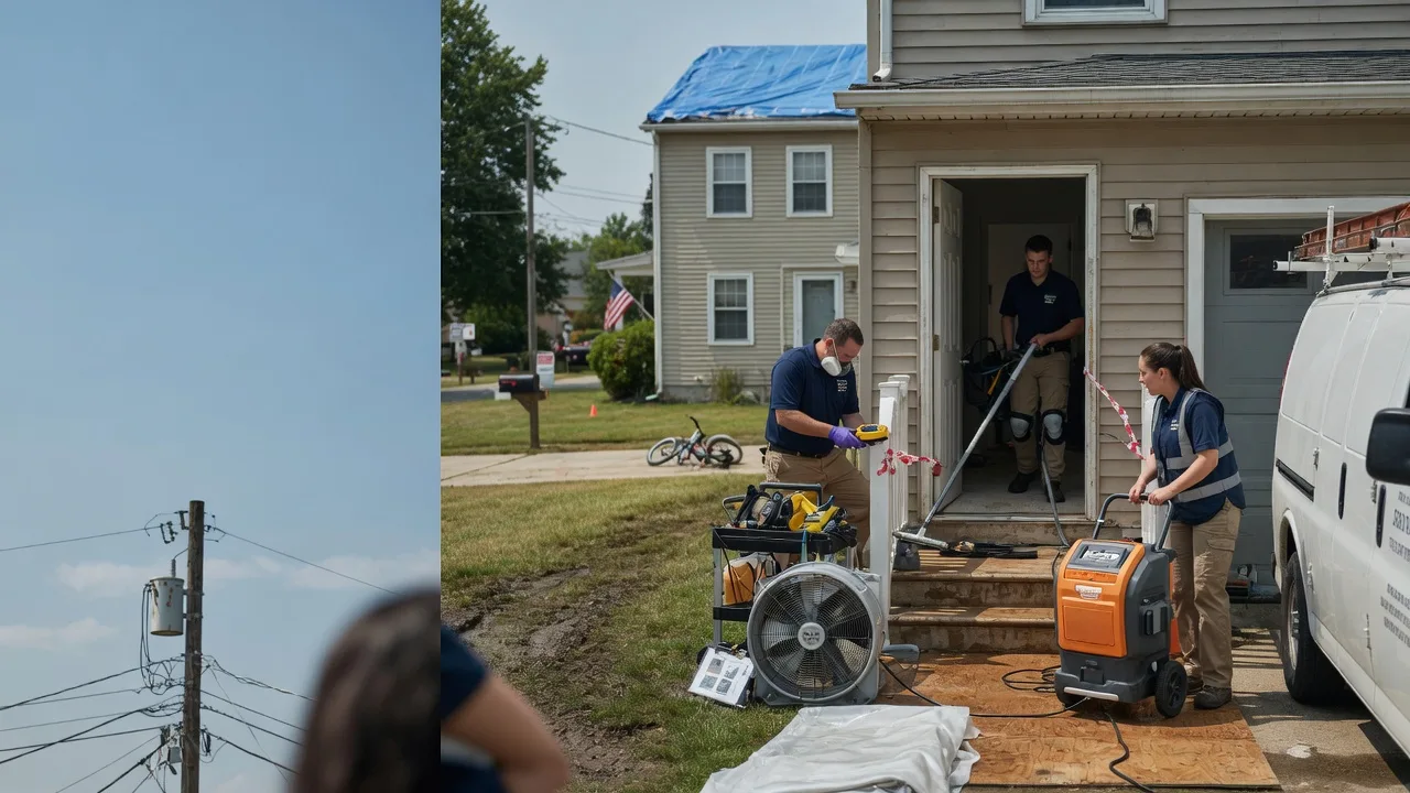 Water Damage Repair in Crowley, TX near me